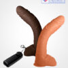 Big Bent 11 Inch Realistic Vibrating Dildo With Suction Cup
