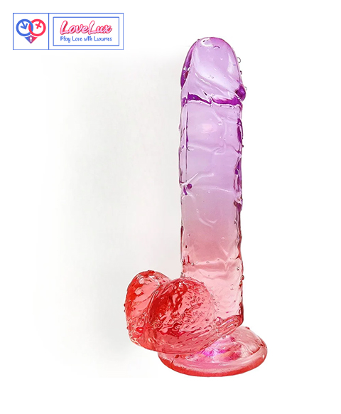 Realistic Dildo with Strong Suction Cup Silicone Sex Toy For Women
