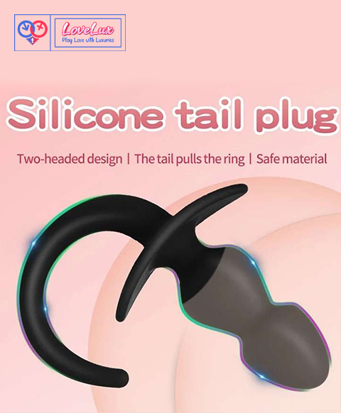 Anal Beads With Tail