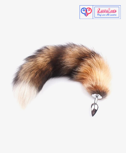 Fairy Metal Anal Plug With Fox Tail