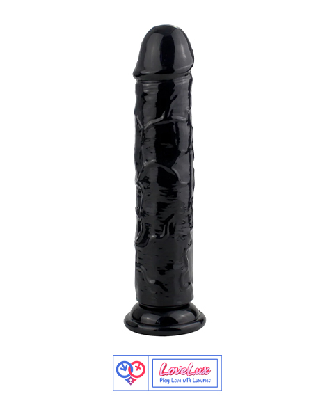 Realistic Silicon Dildo Sex Toy for Women Black