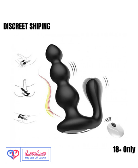 Remote Controlled Bead Style Prostate Massager