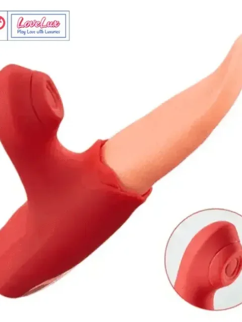 Strong tongue sucking and licking stimulator for women India, rechargeable adult toy