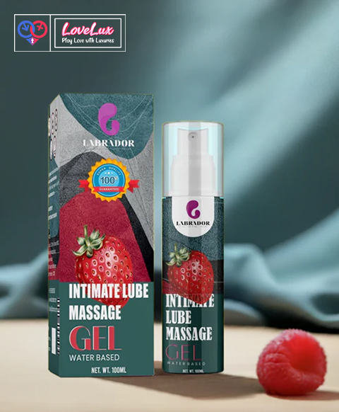 water based intimate lubricant strawberry flavour labrador