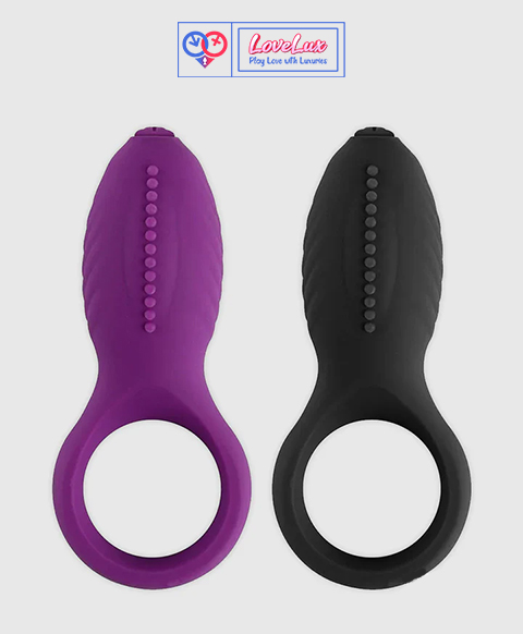Lovemoment Silicone Vibrating Cock Ring