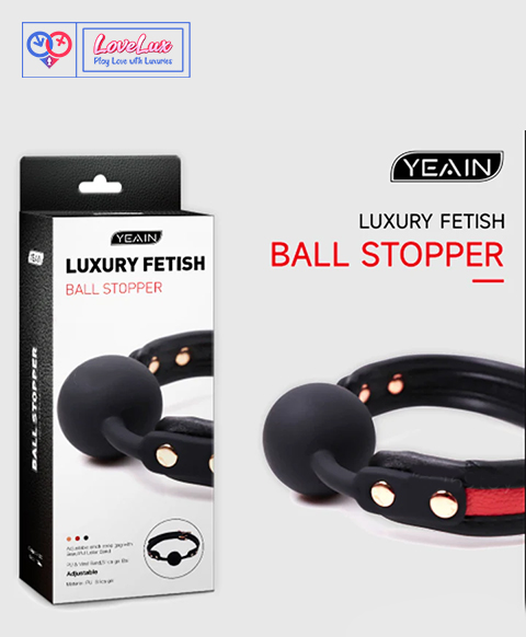 Luxury Fetish Ball Stopper Gag