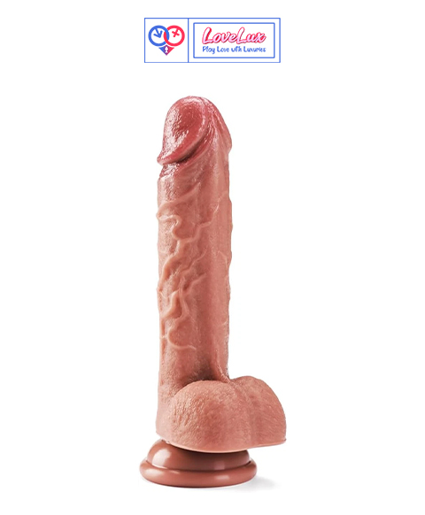 8 inch Realistic Silicone Dildo Suction Cup