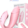 Remote Controlled U-Shape Panty Vibrator with Tongue