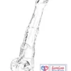 10 Inch Clear Silicone Horse Dildo with Strong Suction Cup
