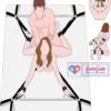 bed restraint kit with hand and ankle cuffs