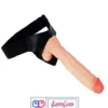 11 Inch Extra Long huge Realistic Strap-On Dildo Flesh Tone Silicone India by LoveLuxToys