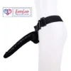 11 Inch Extra Long huge Realistic Strap-On Dildo Black Tone Silicone India by LoveLuxToys