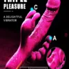 3 in 1 rabbit vibrator anal beads dildo 10 mode dual stimulation vibrator Pink Color India by LoveLuxToys