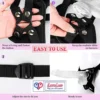 8 inch transparent silicone strap on dildo with balls soft flexible India By LoveLuxToys