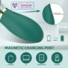 clitoral suction tongue licking vibrator clitoral stimulator Massager Dark Green India by LoveLuxToys
