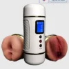 Dual-Ended Automatic Vibrating Masturbator – Realistic Texture Sleeve Anus And Pussy India By loveluxtoys