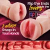 Dual-Ended Automatic Vibrating Masturbator – Realistic Texture Sleeve Anus And Pussy India By loveluxtoys