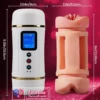 Dual-Ended Automatic Vibrating Masturbator – Realistic Texture Sleeve Anus And Pussy India By loveluxtoys