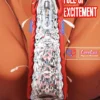 vibrating penis sleeve with cock ring Dragon Condom silicone girth enhancer penis sleeve India by LoveLuxToys