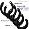 Soft Silicone Male Chastity Cage Locking Device with 5 Adjustable Rings Black Color In India By LoveLuxToys