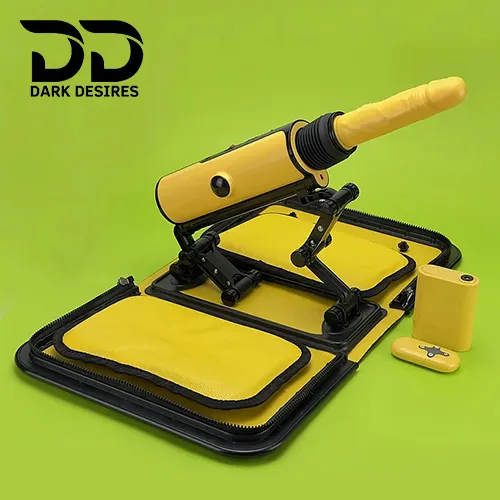 Automatic Thrusting Dildo Portable Handbag Style Machine Portable Side