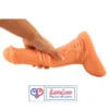 10 inch silicone horse dildo in India. Skin tone design with strong suction base for stable use India Loveluxtoys