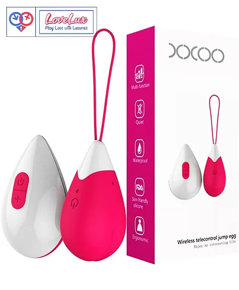 XXOO Silicone 8-Frequency Remote Control Vaginal Balls Kegel Balls Vibrator Vagina Exercise besharamtoys.com