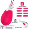 XXOO Silicone 8-Frequency Remote Control Vaginal Balls Kegel Balls Vibrator Vagina Exercise besharamtoys.com