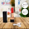 Lipstick Shaped Powerful Portable Vibrator Massager Red Color LoveLuxToys