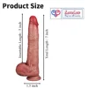 7 inch realistic silicone dildo online in India. Beginner friendly, body-safe, and comfortable for women In India LoveLuxToys.com