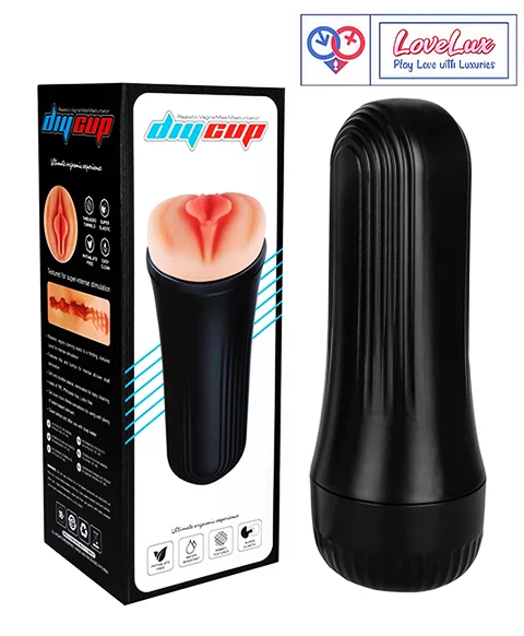 realistic vaginal masturbator cup for men. Soft, tight, and easy to clean pocket pussy design India By LoveLuxToys.com