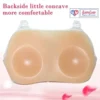 silicone breast enhancer with realistic design and shoulder straps. Comfortable, lightweight, and perfect for crossdressers and cosplay. in India by LoveLuxToys.com