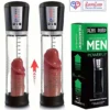 automatic penis enlargement pump with electric vacuum erection function for men loveluxtoys